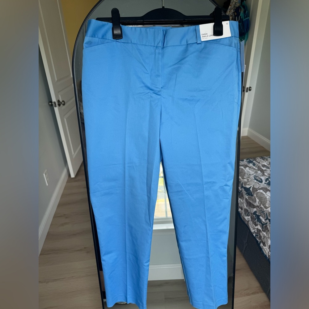 Liz Claiborne Blue Ankle Pants